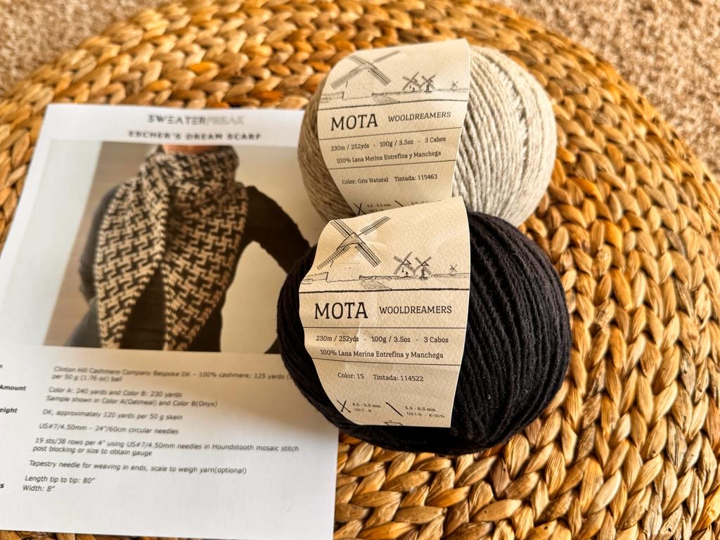 Escher's Dream Scarf - YourNextKnit