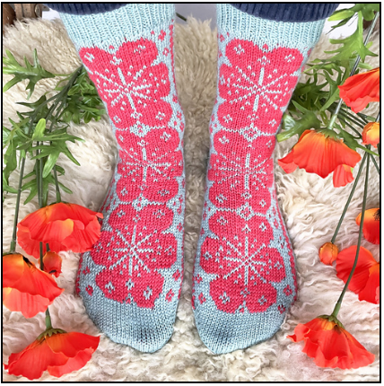 Charming Colorwork Socks - Charlotte Stone - YourNextKnit