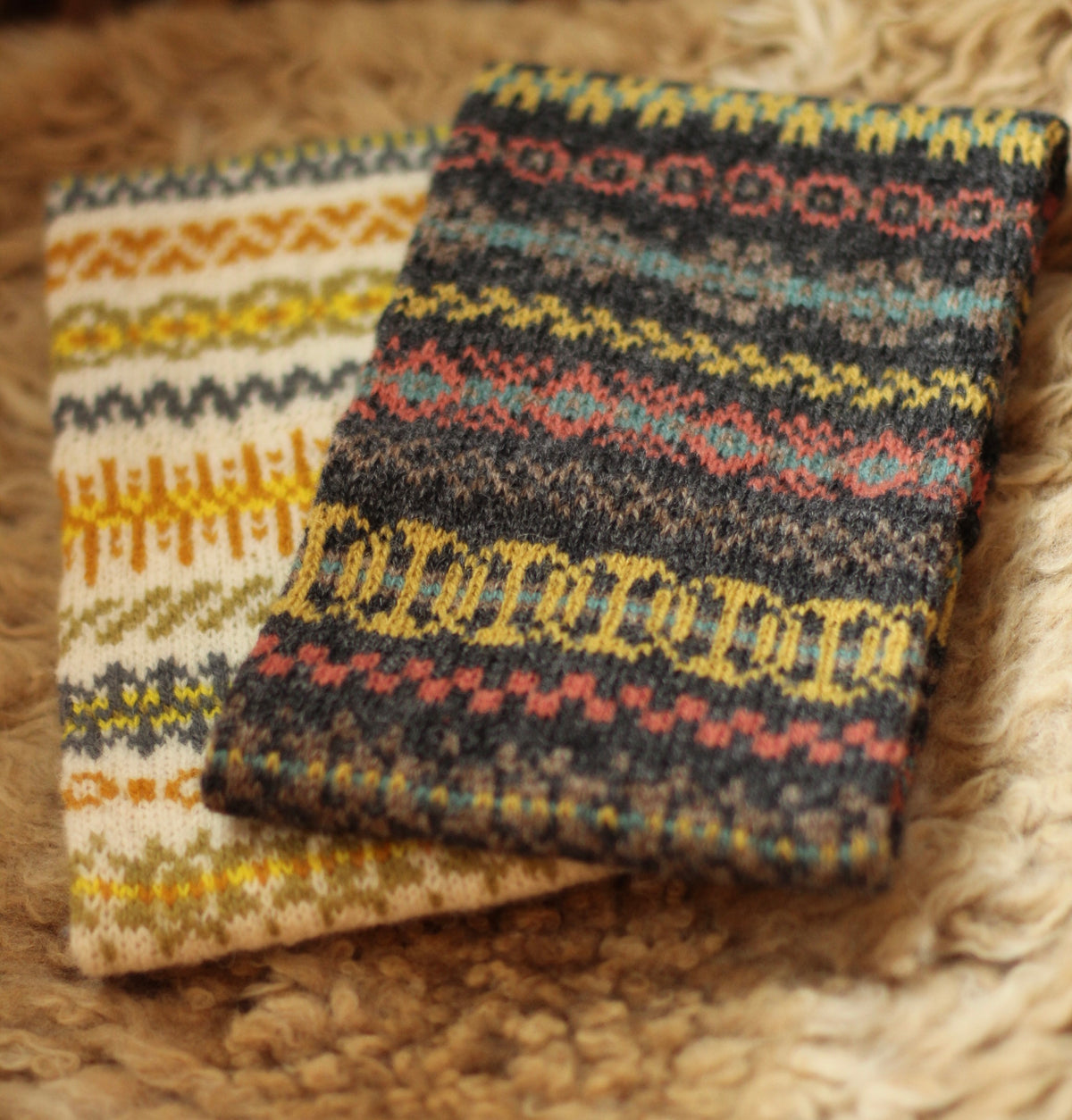 Haslock Cowl  Kit by Gudrun Johnston - YourNextKnit