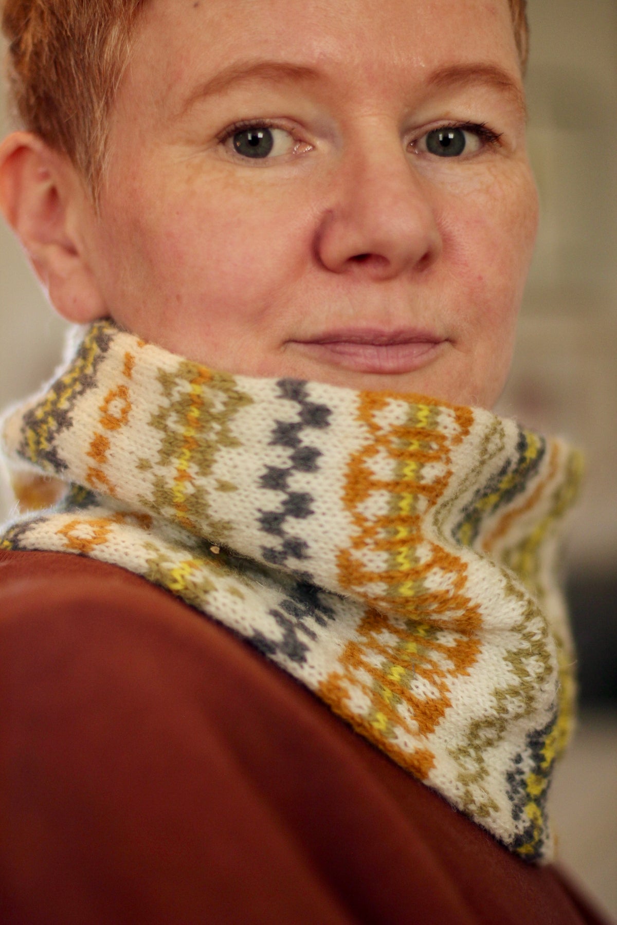 Haslock Cowl  Kit by Gudrun Johnston - YourNextKnit