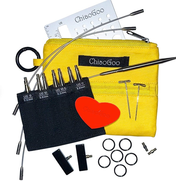 Chiagoo TWIST Yellow Shorties - New Yellow Shorties - YourNextKnit