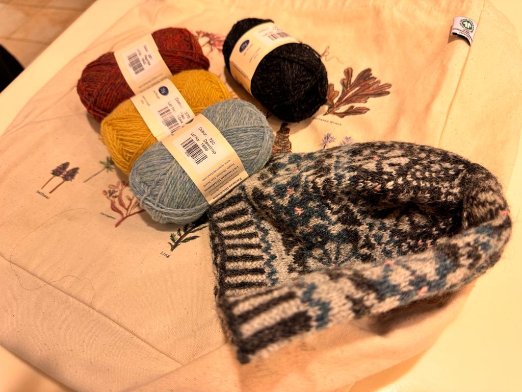 Buggiflooer Beanie  Shetland Wool Week Hat - Kit by Alison Rendall - YourNextKnit