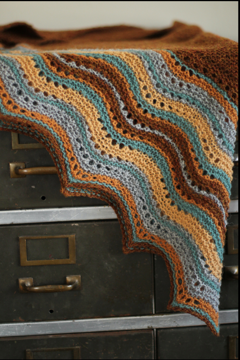 Hansel Hap Kit by Gudrun Johnston for KnitCity Vancouver 2023!! - YourNextKnit