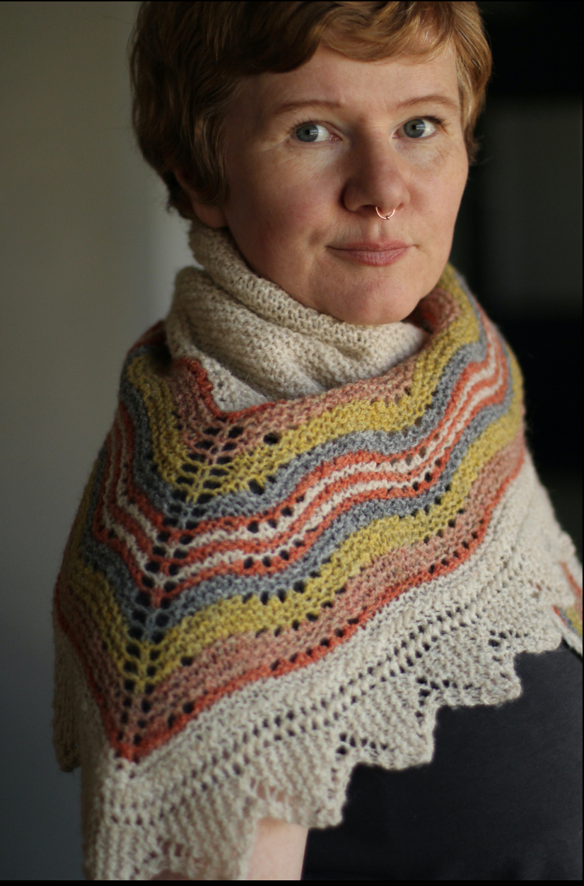 Hansel Hap Kit by Gudrun Johnston for KnitCity Vancouver 2023!! - YourNextKnit