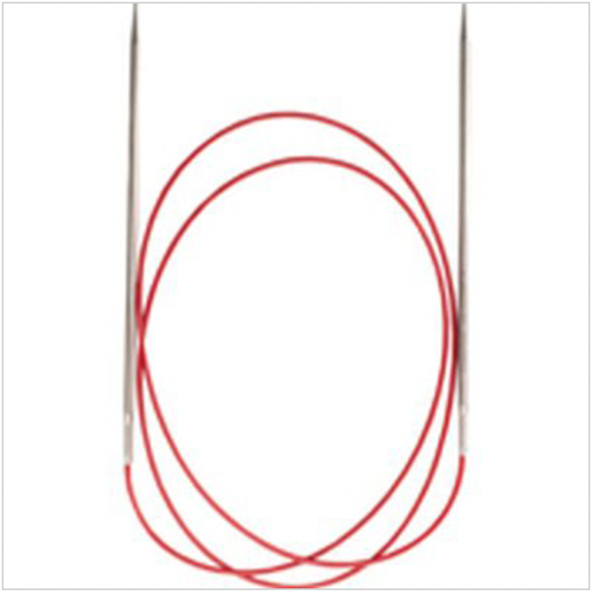 Chiagoo RED Lace SS Circulars 40"/100cm - YourNextKnit