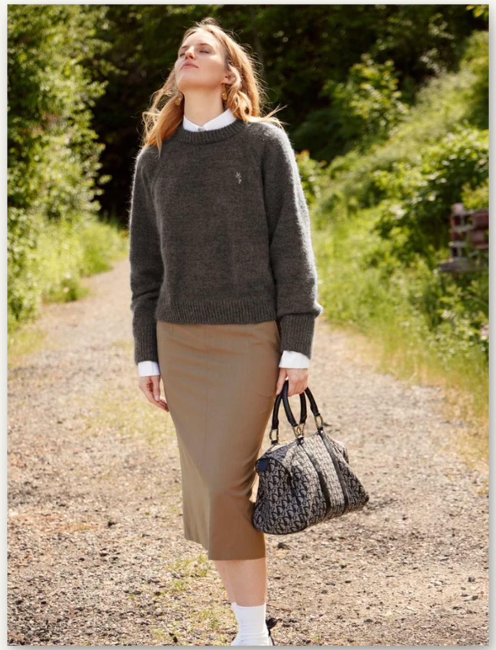 Sandnes Garn - Single Pattern Booklet - 2409 - 02 Sammy Sweater - YourNextKnit