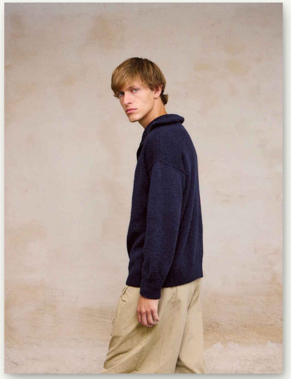 Sandnes Garn - Single Pattern Booklet - 2412 - 04 Matthew Sweater - YourNextKnit