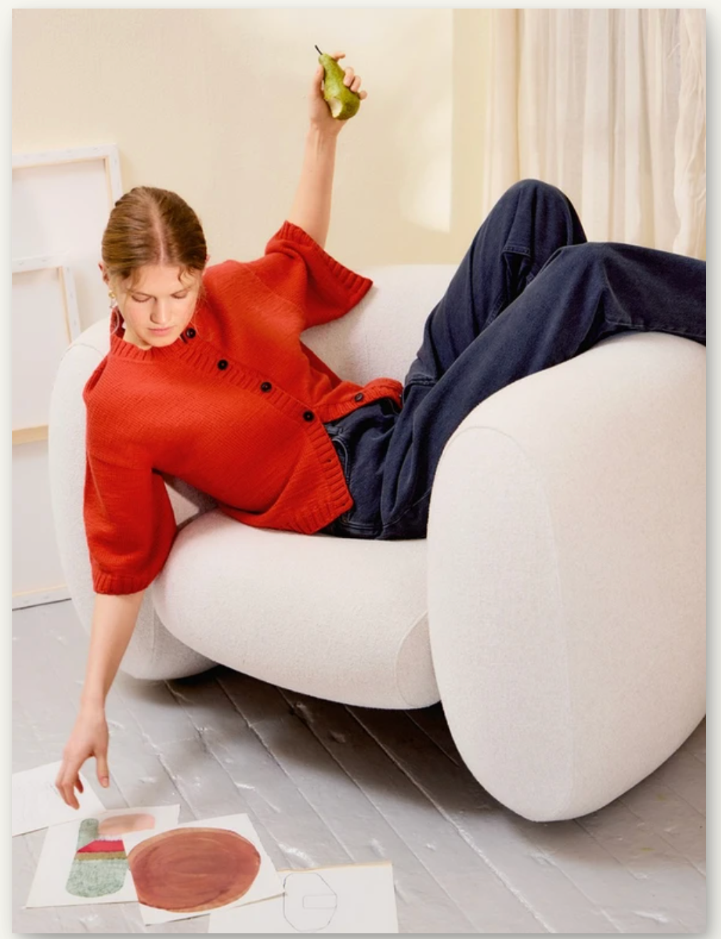 Sandnes Garn - Single Pattern Booklet - 2502 - 02 Lia Cardigan - YourNextKnit