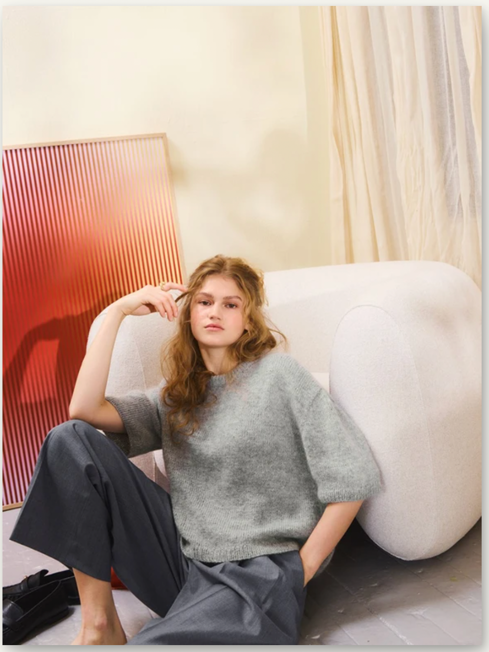 Sandnes Garn - Single Pattern Booklet - 2502 - 09 Ivy Tee - YourNextKnit