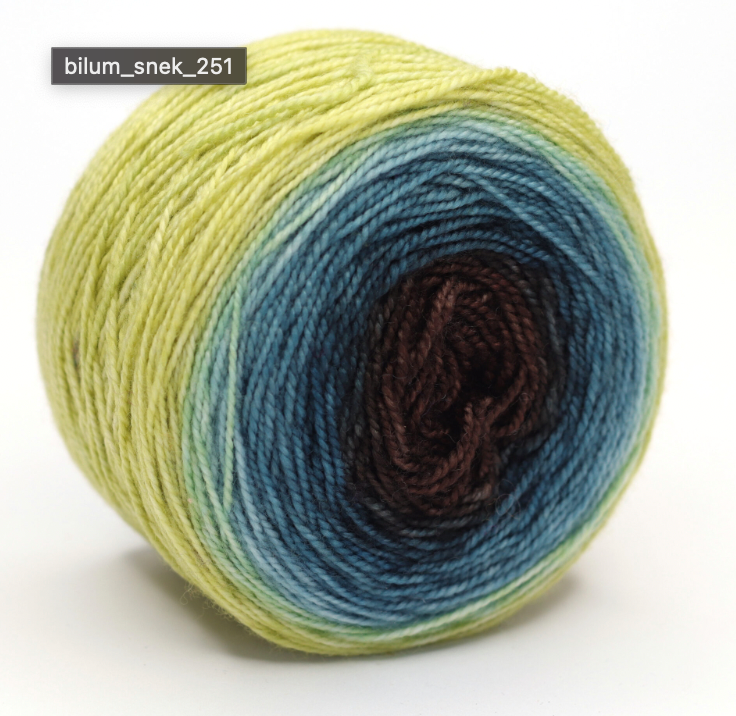 Bilum Hand Died Natural Yarn - SNEK 200g - YourNextKnit