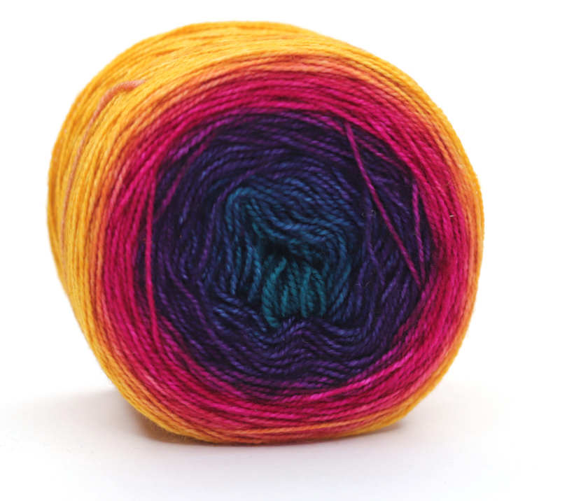 Bilum Hand Died Natural Yarn - SNEK 100g - YourNextKnit