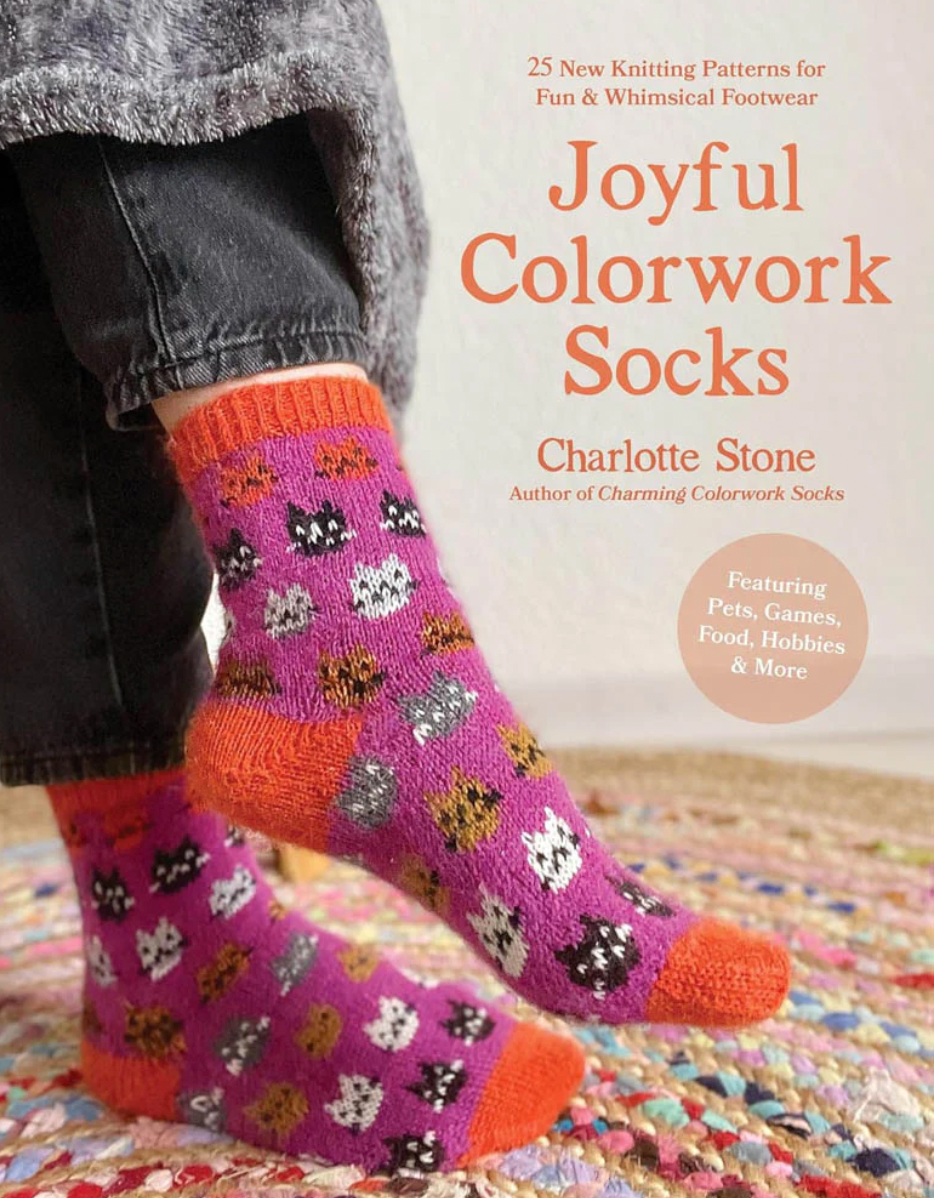 Joyful Colorwork Socks - Charlotte Stone - YourNextKnit