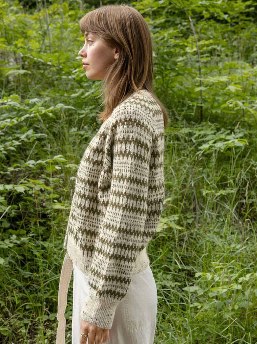 Sandnes Garn - Single Pattern Booklet - 2410 No. 08 Kleiva Cardigan - YourNextKnit