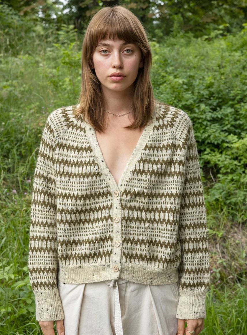 Sandnes Garn - Single Pattern Booklet - 2410 No. 08 Kleiva Cardigan - YourNextKnit