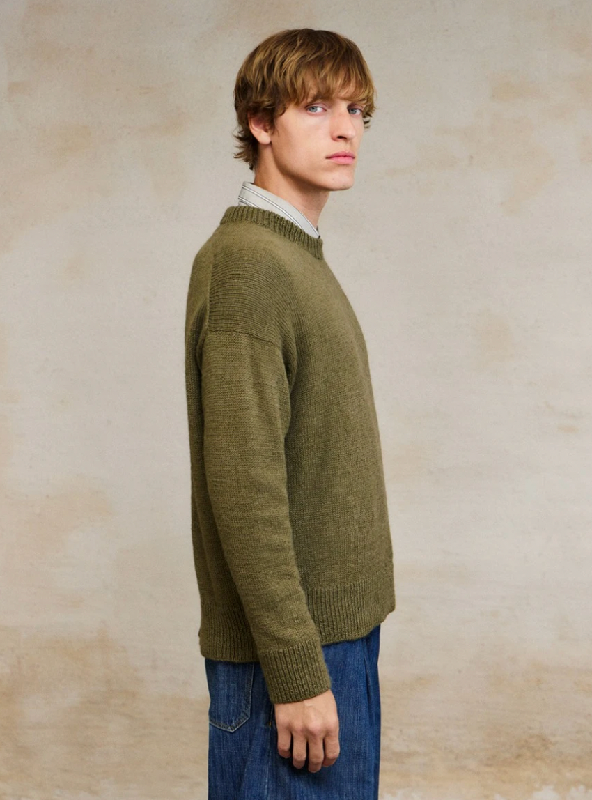 Sandnes Garn - Single Pattern Booklet - 2412 No. 01 William Sweater Man - YourNextKnit