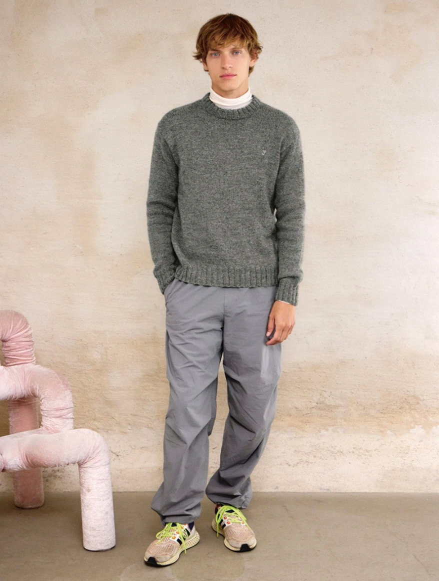 Sandnes Garn - Single Pattern Booklet - 2412 No. 05 Brendan Sweater Man - YourNextKnit