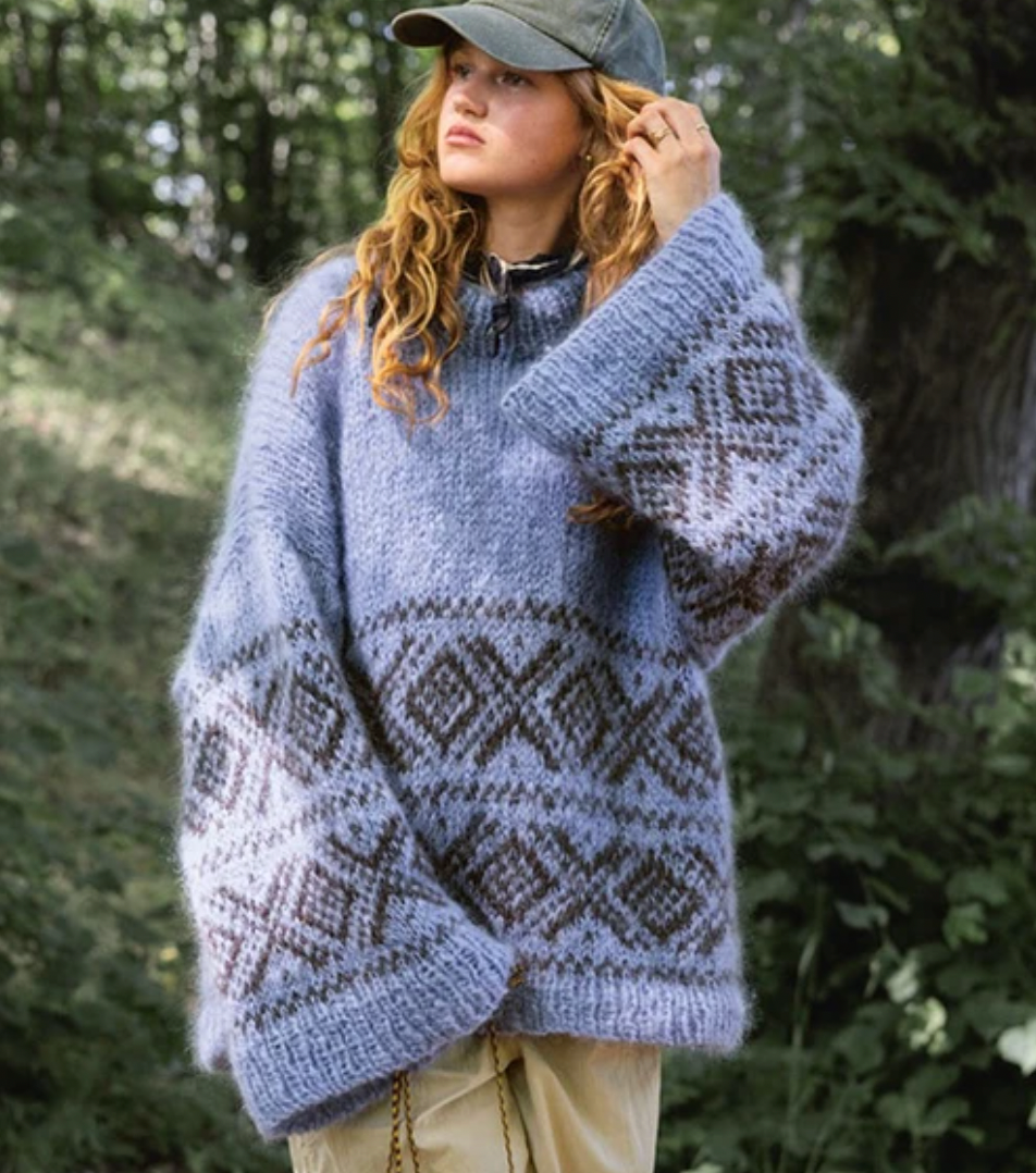 Sandnes Garn - Single Pattern Booklet - 2410 No. 01 Fun Chunky Marius (Ballerina) - YourNextKnit