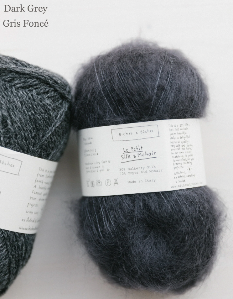 BICHES & BÛCHES - Le Petit Silk & Mohair - YourNextKnit