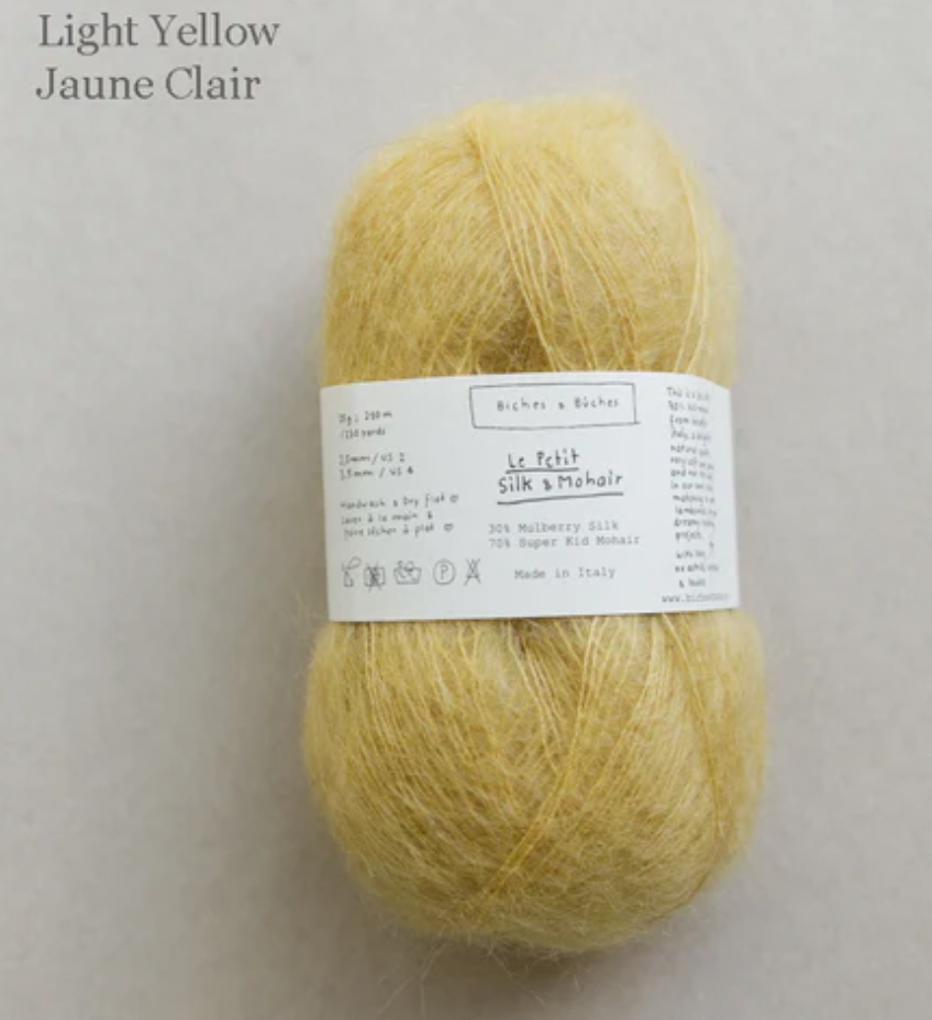 BICHES & BÛCHES - Le Petit Silk & Mohair - YourNextKnit