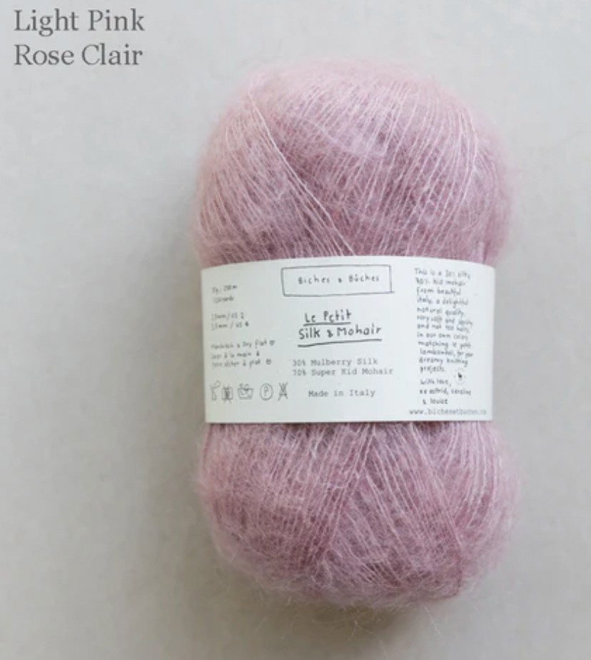 BICHES & BÛCHES - Le Petit Silk & Mohair - YourNextKnit