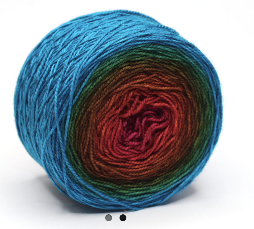 Bilum Hand Died Natural Yarn - SNEK 100g - YourNextKnit