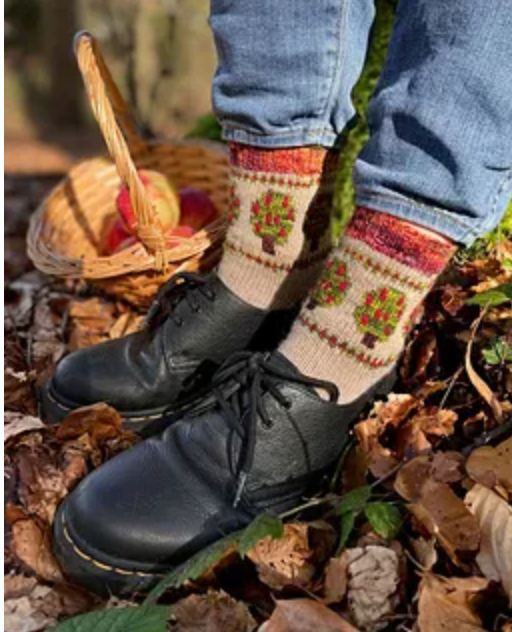 Joyful Colorwork Socks - Charlotte Stone - YourNextKnit