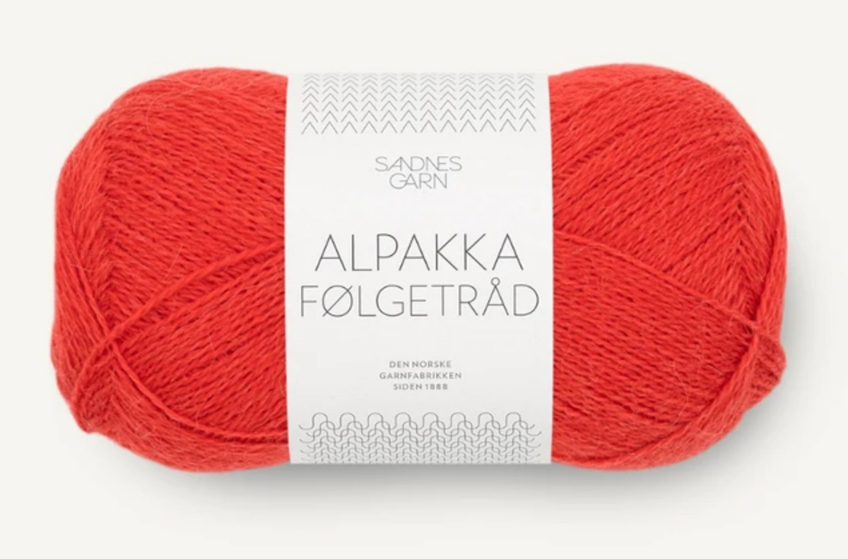 Alpakka (Alpaca) Folgetrad- Sandnes Garn - YourNextKnit