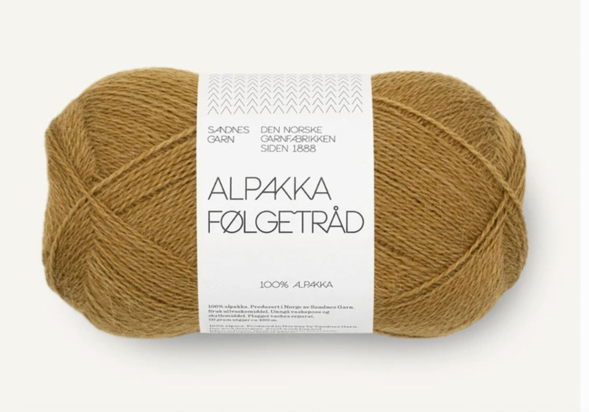 Alpakka (Alpaca) Folgetrad- Sandnes Garn - YourNextKnit