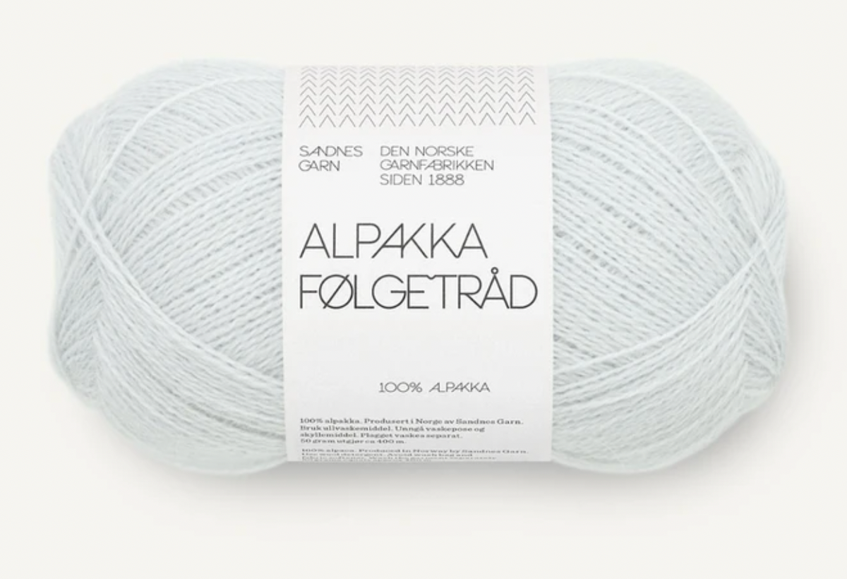 Alpakka (Alpaca) Folgetrad- Sandnes Garn