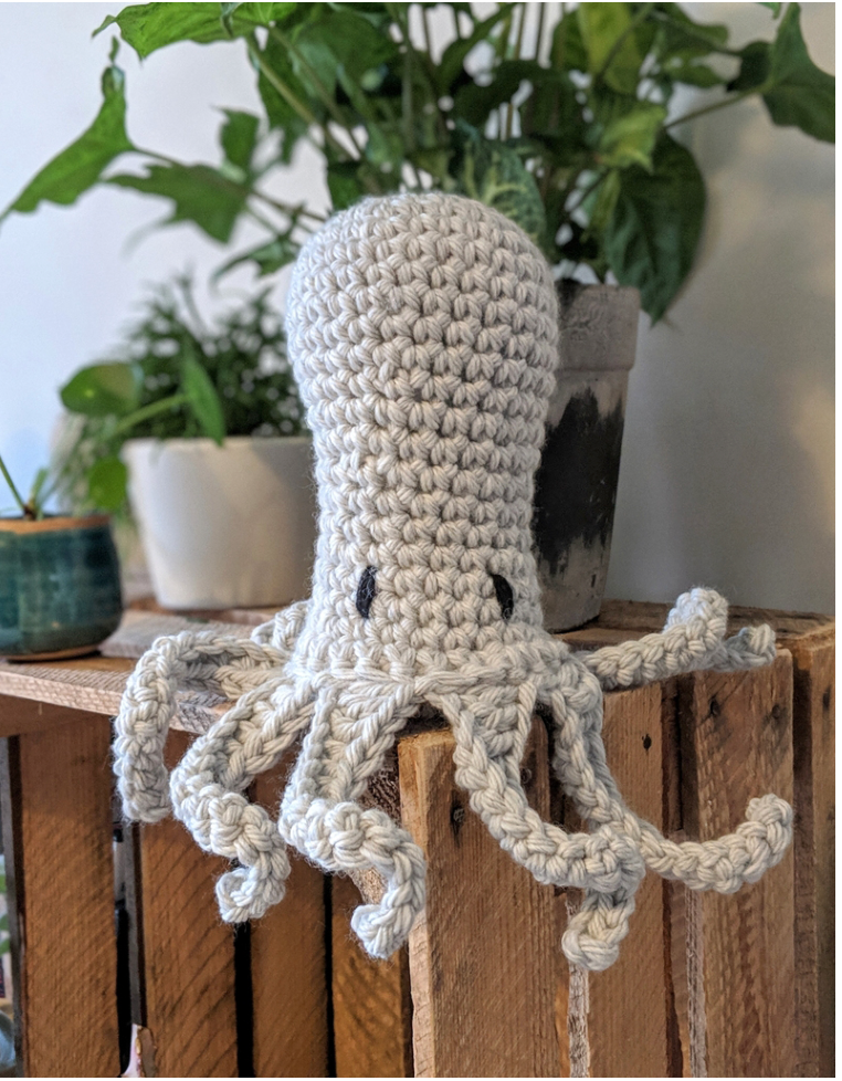 TOFT Animals - JUMBO - Oria the Octopus Kit - YourNextKnit