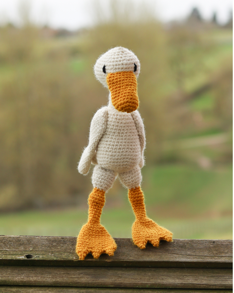 TOFT Animals - Geraldine - the Duck - YourNextKnit