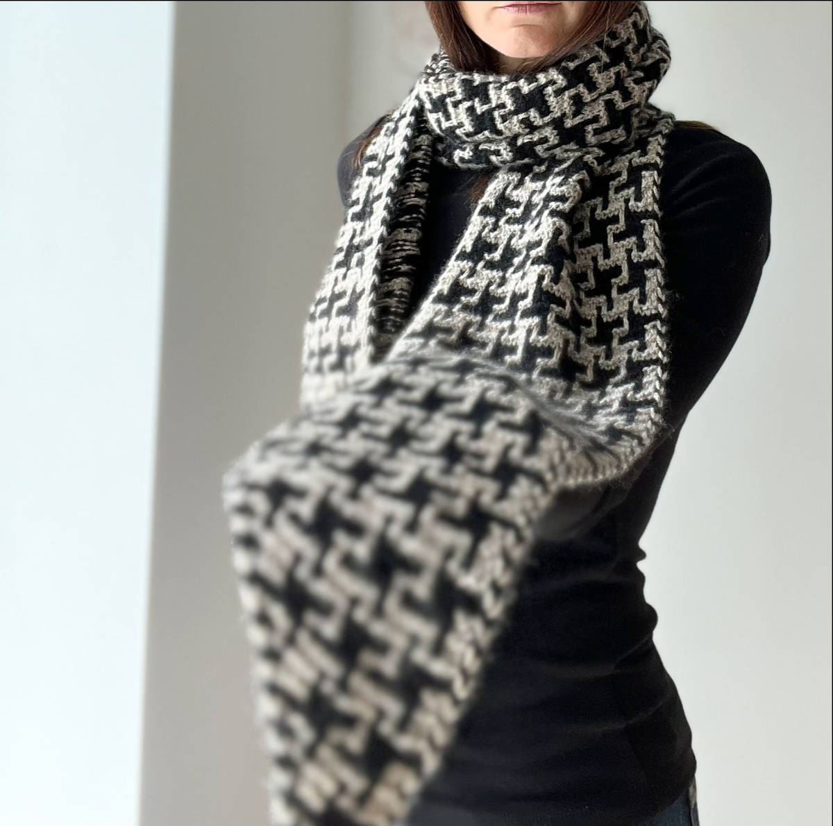 Escher's Dream Scarf - YourNextKnit