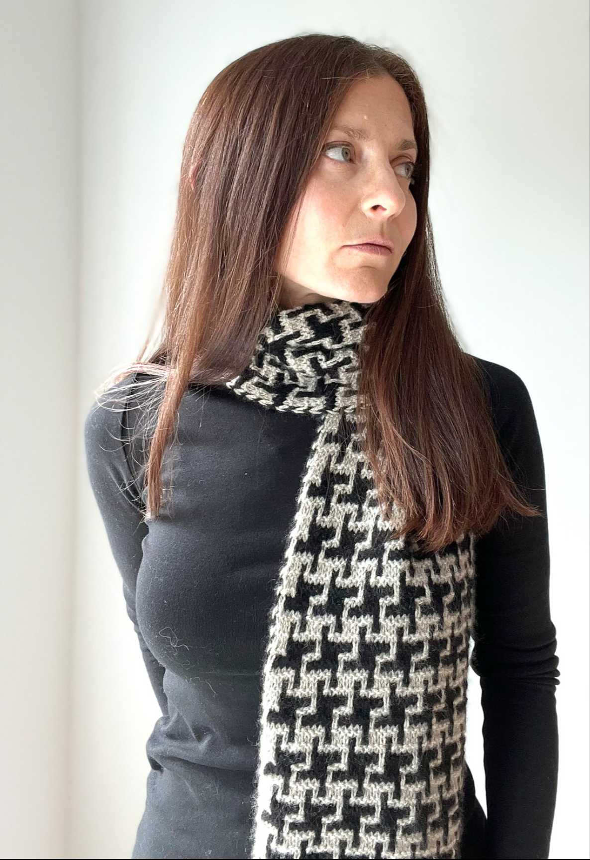 Escher's Dream Scarf - YourNextKnit