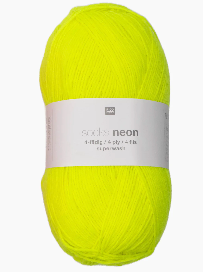 Rico- Socks Neon - YourNextKnit