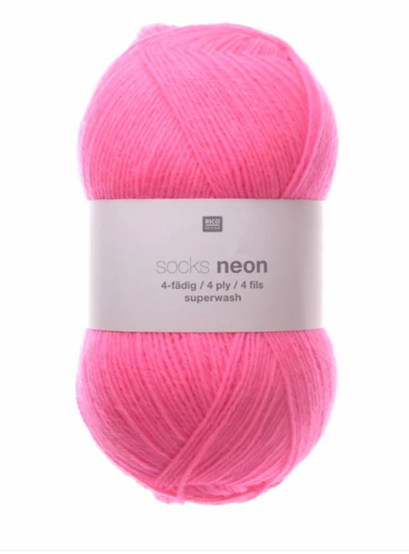 Rico- Socks Neon - YourNextKnit