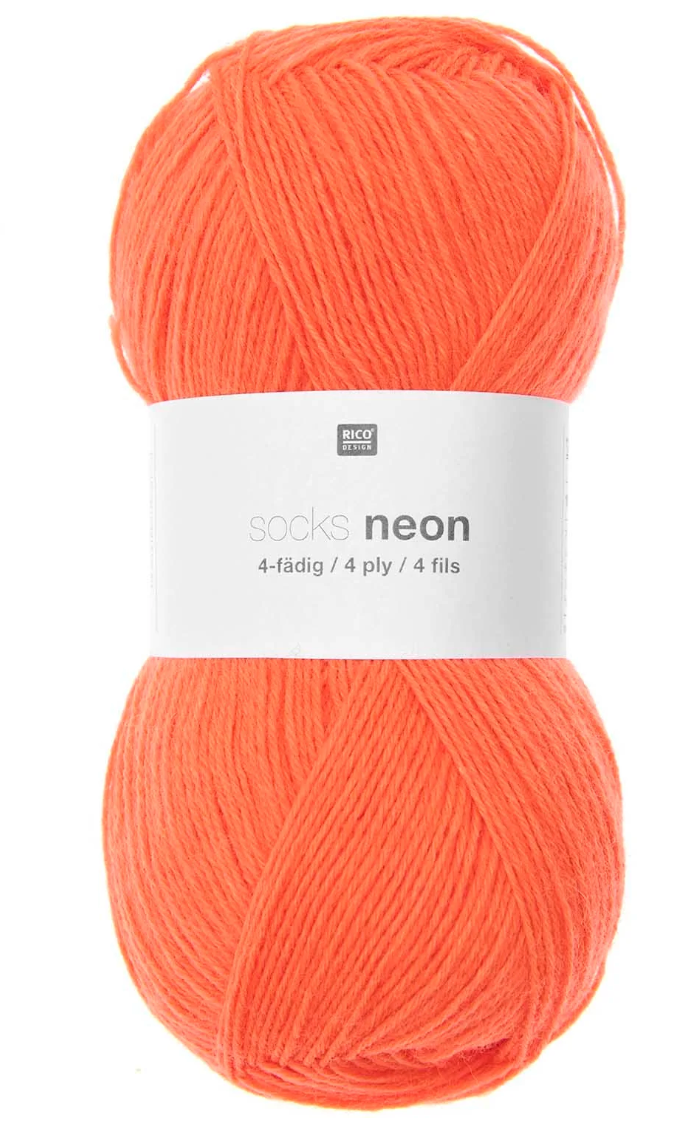 Rico- Socks Neon - YourNextKnit