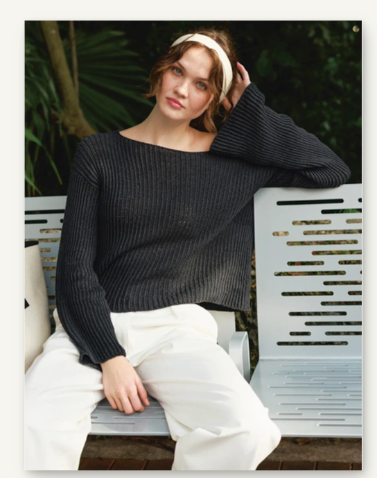 Sandnes Garn - Single Pattern Booklet - Fenny Sweater - YourNextKnit