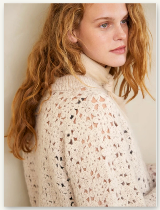 Sandnes Garn - Single Pattern Booklet - Fleur Sweater - YourNextKnit