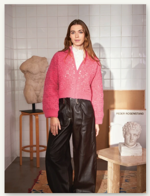 Sandnes Garn - Single Pattern Booklet - Fleur Cardigan **BESTSELLER** - YourNextKnit