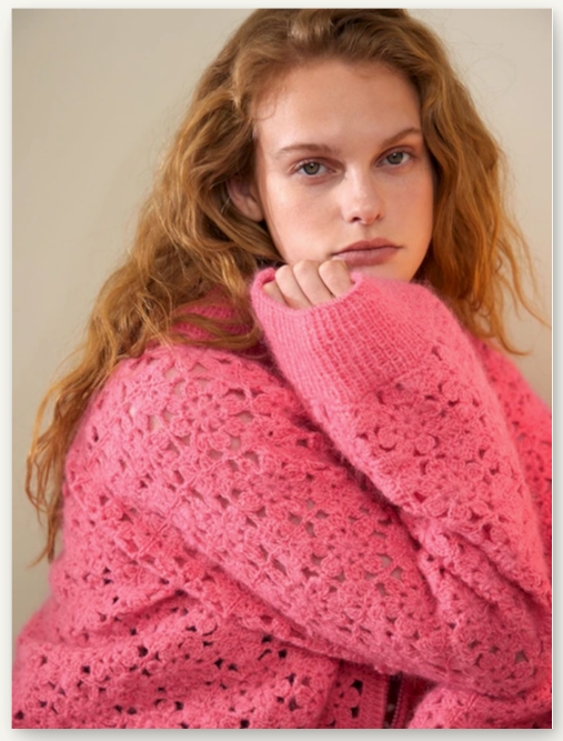 Sandnes Garn - Single Pattern Booklet - Fleur Cardigan **BESTSELLER** - YourNextKnit