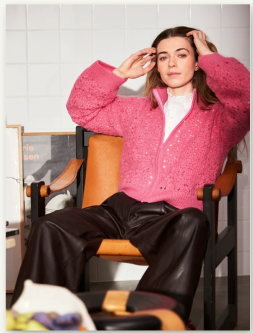 Sandnes Garn - Single Pattern Booklet - Fleur Cardigan **BESTSELLER** - YourNextKnit