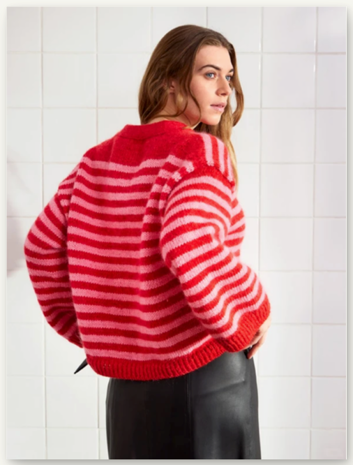 Sandnes Garn - Single Pattern Booklet - Hilton Cardigan - YourNextKnit