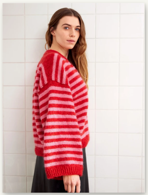 Sandnes Garn - Single Pattern Booklet - Hilton Cardigan - YourNextKnit