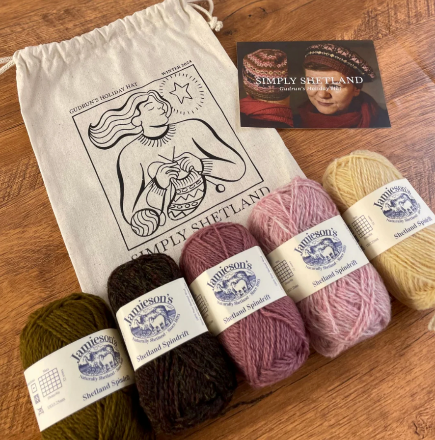 YÖL MOORIE BY GUDRUN JOHNSTON FOR SIMPLY SHETLAND - YourNextKnit