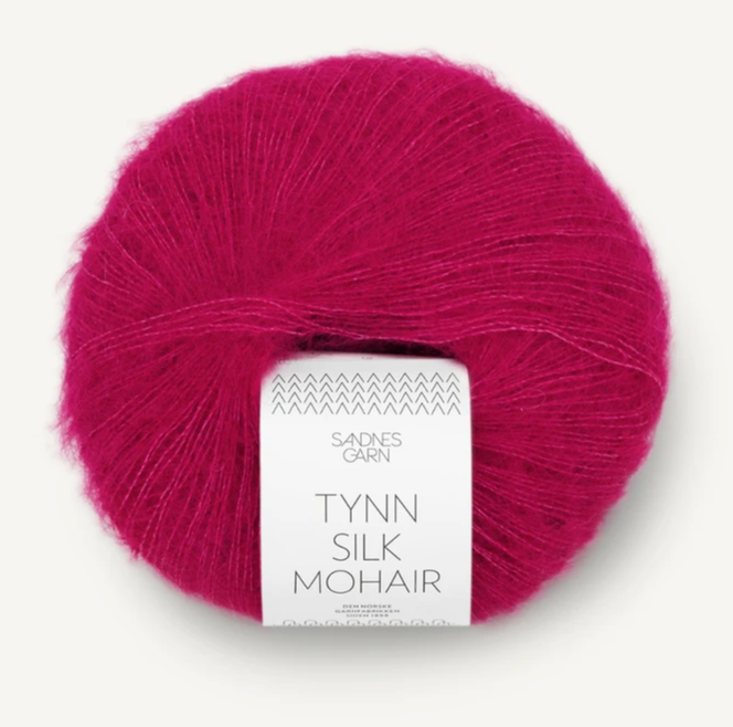 Tynn Silk Mohair - Sandness Garn - YourNextKnit