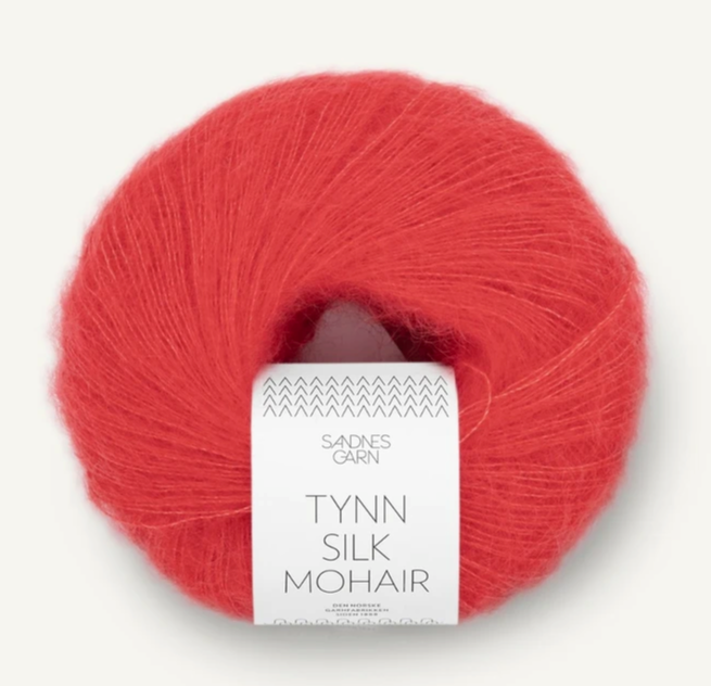 Tynn Silk Mohair - Sandness Garn - YourNextKnit