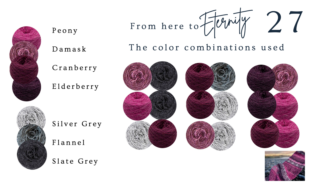 PRE-ORDER - Eternity Shawl Experience by Anne Fjeld - YourNextKnit