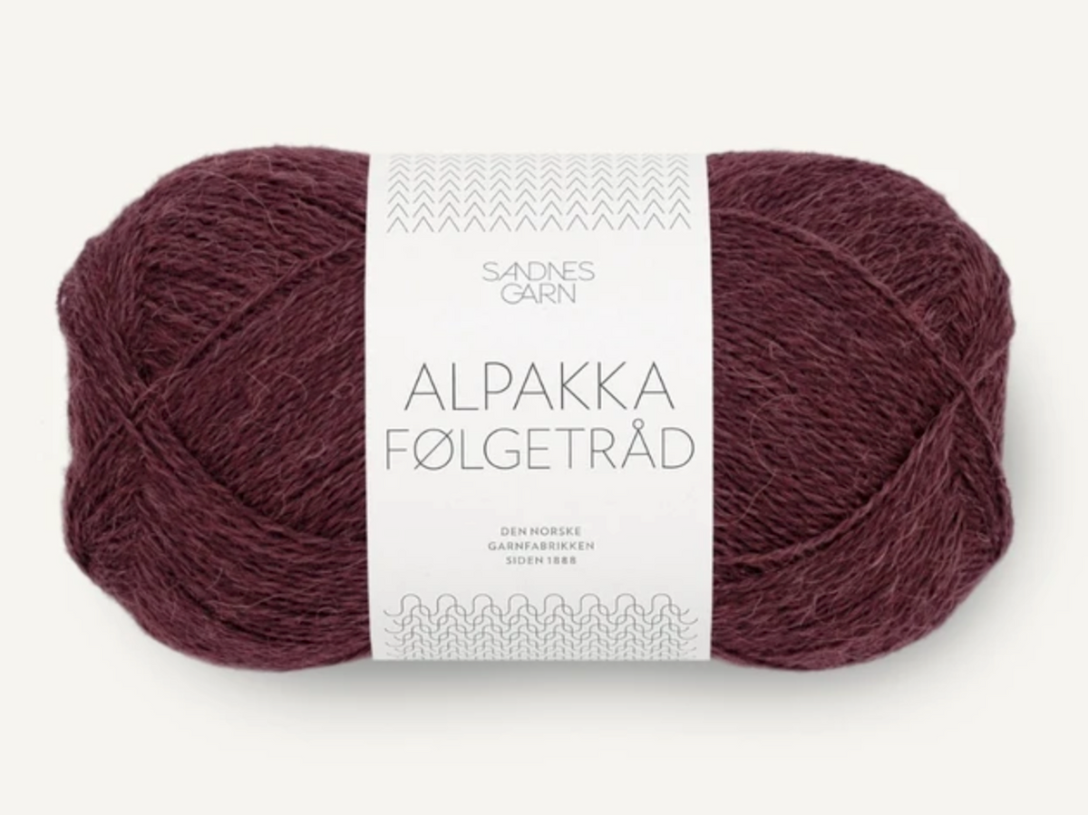 Alpakka (Alpaca) Folgetrad- Sandnes Garn - YourNextKnit