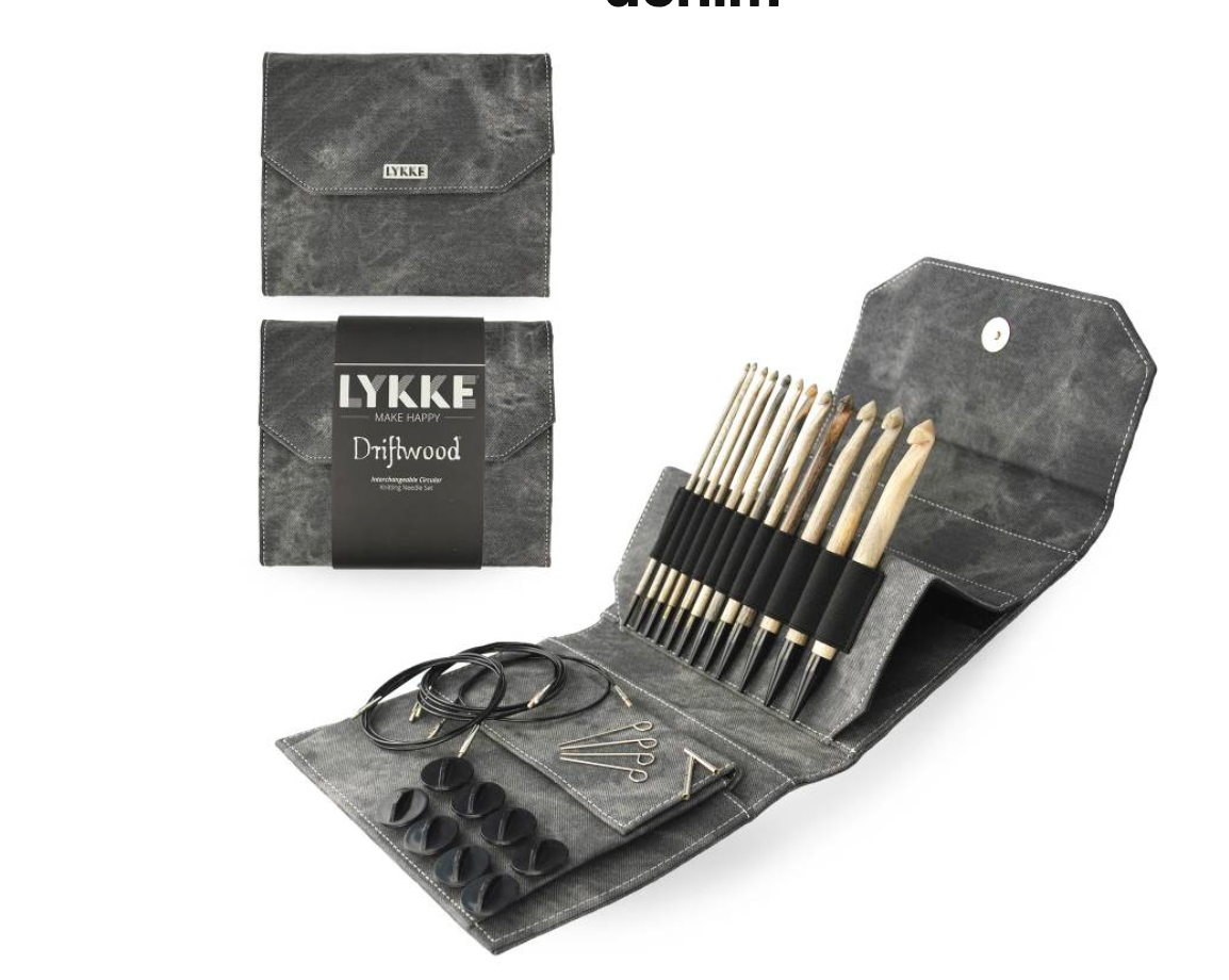 LYKKE - Driftwood Interchaneable Tunisian Crochet Set