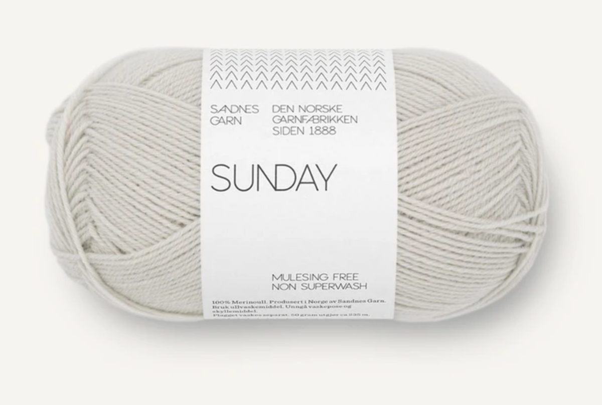 Sunday & Sunday PK- Sandnes Garn - YourNextKnit